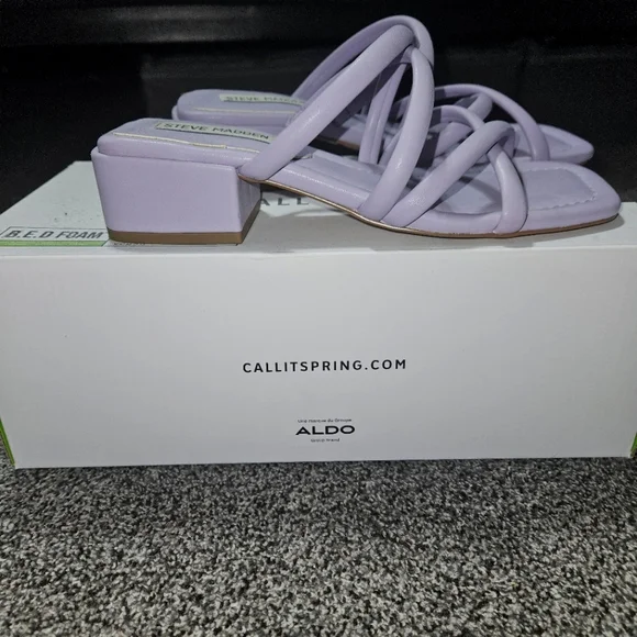 Steve Madden Shoes Steve Madden Lavender Purple Sandals Poshmark
